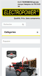 Mobile Screenshot of electropower.fr